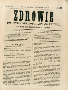 Zdrowie 1879 R.2 nr 6