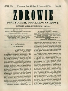 Zdrowie 1879 R.2 nr 11