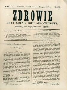 Zdrowie 1879 R.2 nr 13