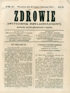 Zdrowie 1879 R.2 nr 23