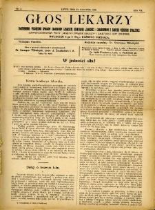 Głos Lekarzy 1910 R.8 nr 2