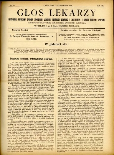 Głos Lekarzy 1910 R.8 nr 19