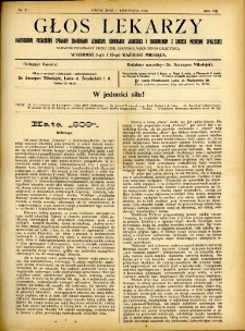 Głos Lekarzy 1910 R.8 nr 21