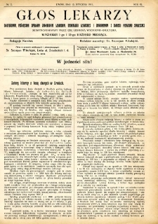 Głos Lekarzy 1911 R.9 nr 2