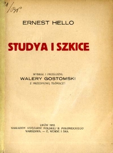 Studia i szkice