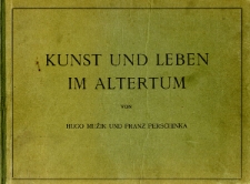 Kunst und Leben im Altertum