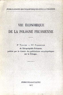 Vie économique de la Pologne prusienne