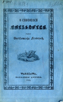 O chorobach umysłowych