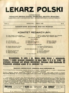 Lekarz Polski 1926 R.2 nr 3