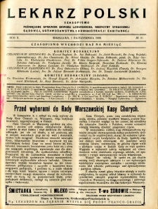 Lekarz Polski 1926 R.2 nr 10