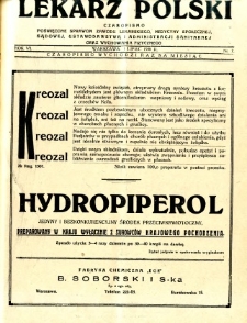 Lekarz Polski 1930 R.6 nr 7