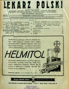 Lekarz Polski 1933 R.9 nr 3