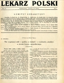 Lekarz Polski 1934 R.10 nr 3