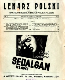 Lekarz Polski 1935 R.11 nr 12