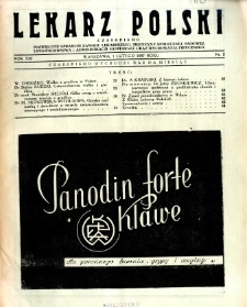 Lekarz Polski 1937 R.13 nr 2
