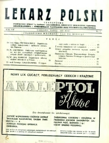 Lekarz Polski 1939 R.15 nr 3