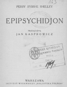 Epipsychidjon