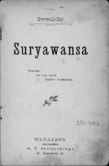 Suryawansa : powieść na tle życia ormian tureckich