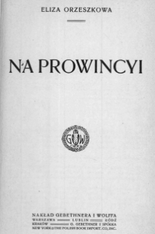 Na Prowincyi