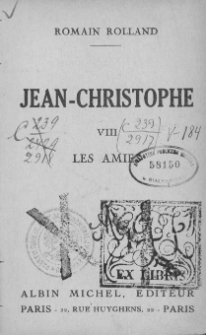 Jean Christophe. 8, Les amies