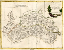 Li Palatinati di Nowogrodek, Podlachia, e Brzesk Littew.Tratta dell' Atlante Polacco del sg Rizzi Zauoni