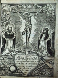 Purpura zbawienna to iest Męka Jezusowa na dni dziesięć rozdzielona y do rozpamiętywania, a duchowney w utrapieniach pociechy, pobożnemu czytelnikowi Roku 1707 od WJMX Alexandra Dowgiały [...] ofiarowana