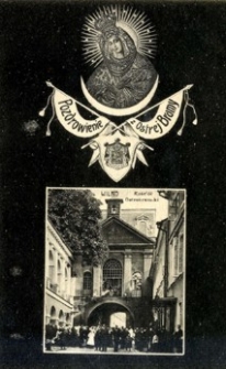 Wilno : Kościół Ostrobramski. Pozdrowienia z Ostrej Bramy