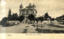 Vilna : Eglise de Sts. Pierre et Paul