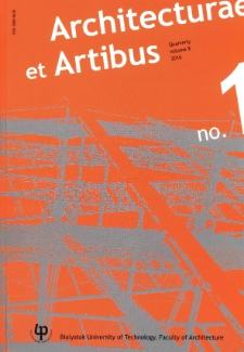 Architecturae et Artibus. Vol.8, no. 1