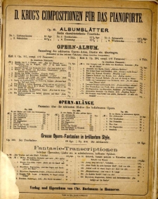 Schwur und Schwerterweihe aus "die Hugenotten" von Meyerbee. (Geheiligt sei die Rache.) Op. 253.
