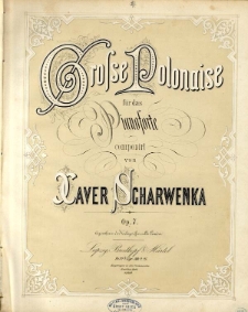 Grosse Polonaise : für das Pianoforte, op. 7.