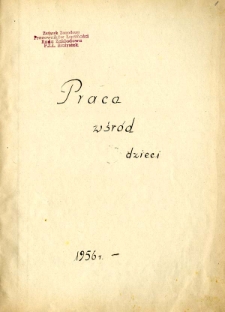 Praca wśród dzieci