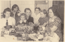 Spotkanie przy stole, XX w.