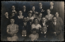 Pamiątkowe zdjęcie ślubne, XX w.