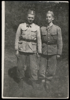 Jerzy Koszewski jako żołnierz rezerwy, 1958 r.