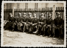 Wycieczka podoficerów 10. Pułku Ułanów Litewskich do Wieliczki, 14.10.1936 r.