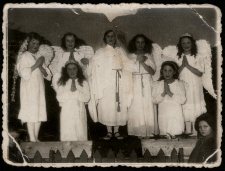 Jasełka dla więźniów Zakładu Karnego, ul. Kopernika, Białystok, lata 30. XX w.