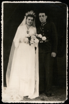 Zdjęcie ślubne, Białystok, lata 50. XX w.