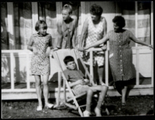 Eugenia Kula z rodziną na wakacjach, lata 60-70. XX w.