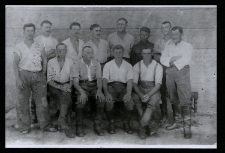 Polscy jeńcy wojenni w obozie Stalag VII A, Moosburg an der Isar, Niemcy, 1940 r.