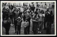 Obóz nauki esperanto Sommera Esperanto Tendero (SET), Lanĉov, Czechosłowacja, lipiec 1976 r.