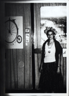 Uczestniczka Młodzieżowego Światowego Kongresu Esperanto w Zagrzebiu, 1988 r.