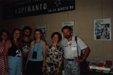 Uczestnicy Kongresu Esperantystów, Padwa, Włochy, 1990 r.