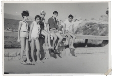 Członkowie Studenckiego Koła Esperantystów w Toruniu, Nessebar, Bułgaria, 1966 r.