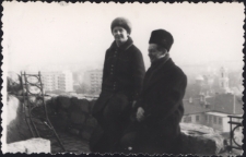 Spotkanie esperantystów, widok miasta z tarasu, XX w.