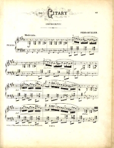 Do Gitary : impromptu / F. Hiller. Bolero : na fortepian / Fr. Kiel.