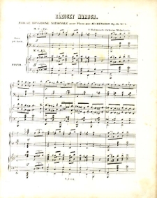 Rákoczy Marsch : marche hongroise nationale Op. 13. No. 7.