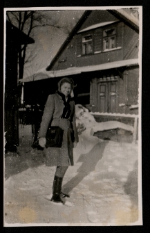 Krystyna Zawadzka, ul. Poleska, Białystok, 1944 r.