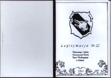 Legitymacja poświadczająca przyznanie Wilhelmowi Bilewiczowi tytułu Honorowego Członka Stowarzyszenia Rodzin Ziemi Wołkowyskiej w Gdańsku, 3 maj, 2001 r.