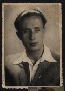 Zdjęcie portretowe Adolfa Poleckiego, lata 40-50. XX w.